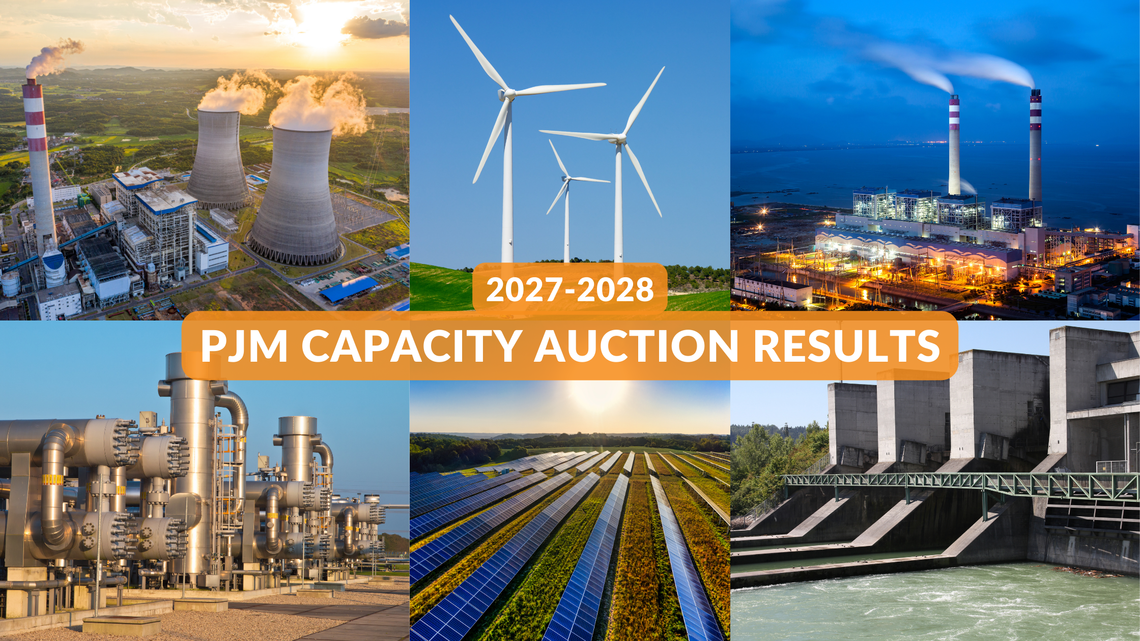 PJM 2027–2028 Capacity Auction Results & the Impact on Capacity Costs